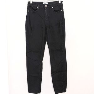 Paige Verdugo Ankle Skinny Jeans size 27 black